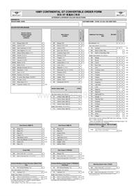 F 16MY Continental GT Convertible Order Form Asia-CN