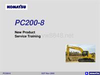 2.小松挖掘机 PC200-8 New Product_Service Training_s