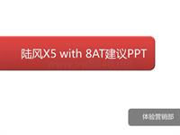 陆风X5 with 8AT建议PPT