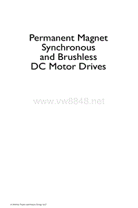 【专著】Permanent Magnet Synchronous and Brushless DC Motor Drives