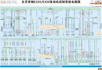 北京奔驰E级车E320E430发动机控制系统电路图