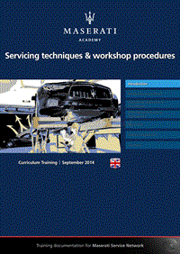 玛莎拉蒂Servicing techniques & workshop procedures-EN
