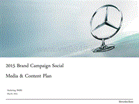 Brand Campaign Social Media & Content Plan V2