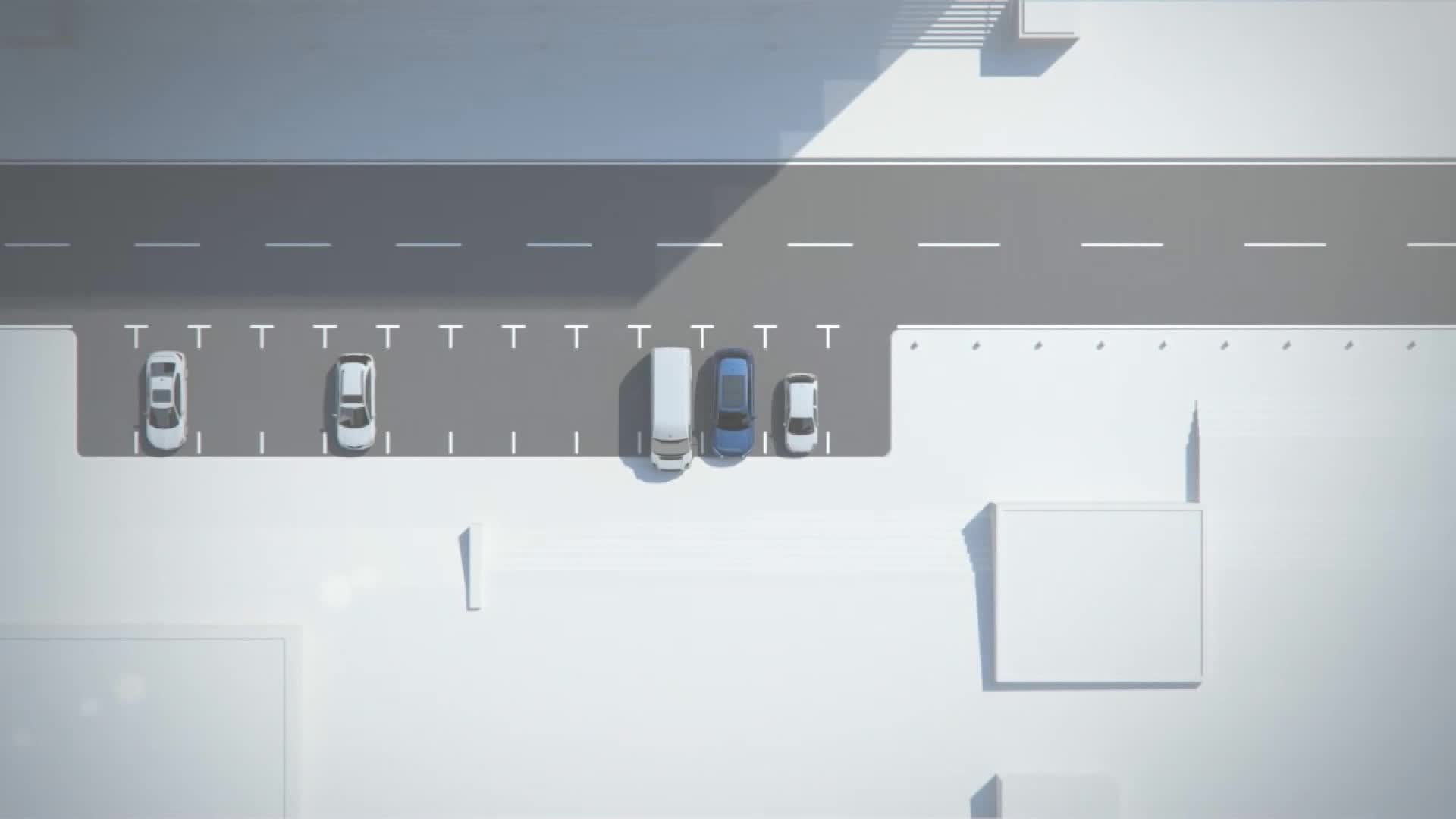 全新奥迪Q7技术视频后部横向交通辅助系统