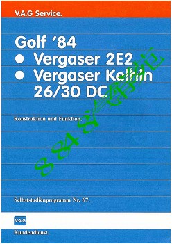 ssp67_Golf 1984, Vergaser 2E2, Vergaser Keihin 26-030 DC_d1