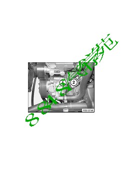 43977086-01 拆卸和安装 (更换) 液压助力转向机构叶片泵 (N51、N52、N53)1