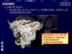 丰田汉兰达发动机HIGHLANDER_KLUGER中文 (Engine)