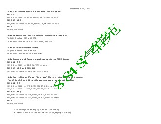 By Function Cheat Sheet F10 2011-LCI (MWPos) 9-16-2013