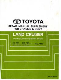 1992丰田LAND CRUISER电路图
