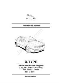 Jaguar Workshop Manual X-Type 2001-2009