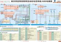 南京非亚特西耶那 发动机控制系统与ABS电路图