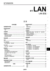 2011东风日产新骐达 39 LAN系统