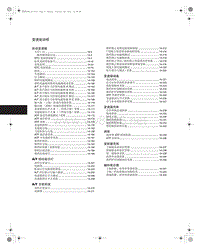 2011款广汽本田理念S1维修手册-自动变速箱-目录