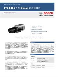 博世安保系统_LTC 0455 系列 Dinion 彩色摄像机Data_sheet