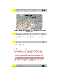 法拉利458车型诊断培训Diagnosi_458_V1_CN 