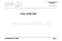 DB9 FUEL SYSTEM