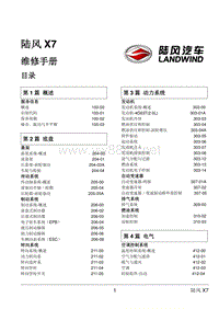 2015陆风X7维修手册